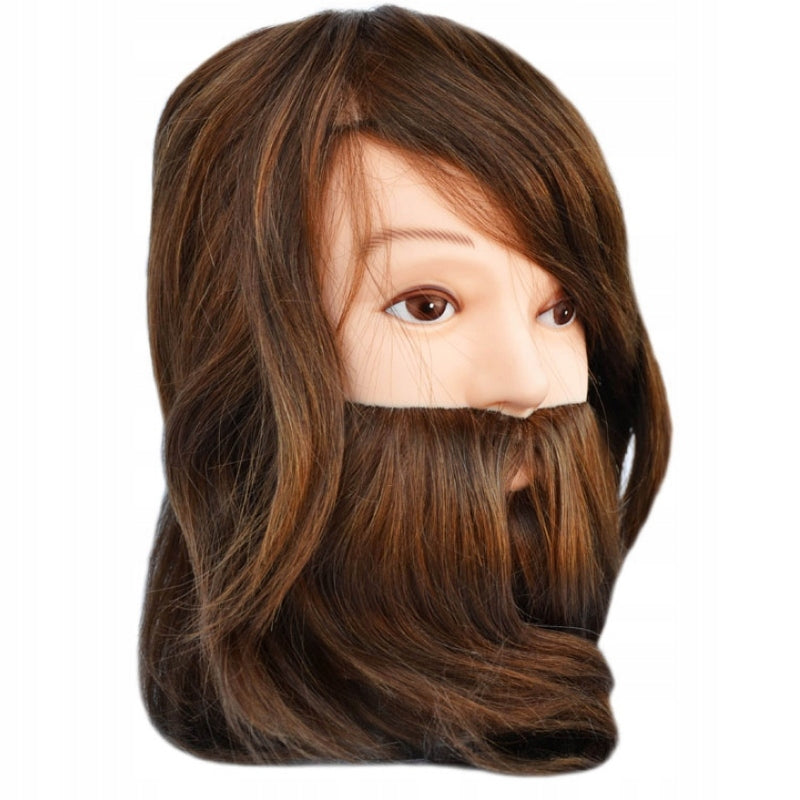 Kopf Eurostil, Naturhaar, 15-18 cm 