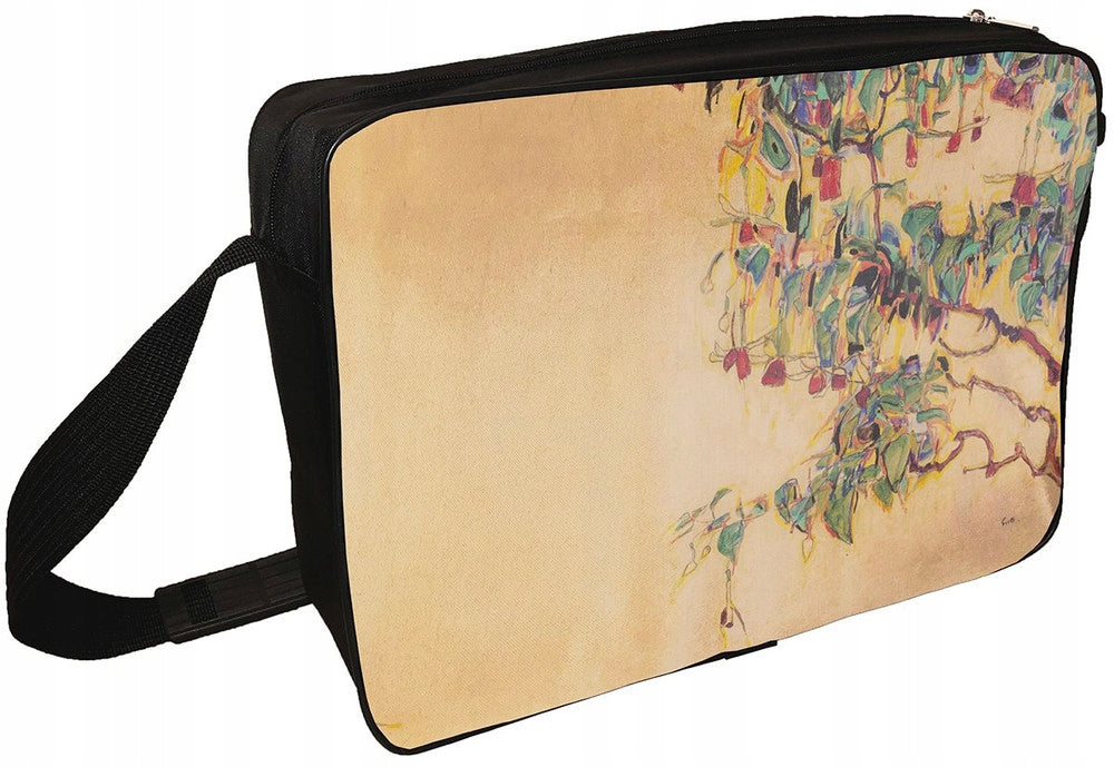 Fuchsia Branches (Sun Tree) Egon Schiele Shoulder Bag Packaging status original