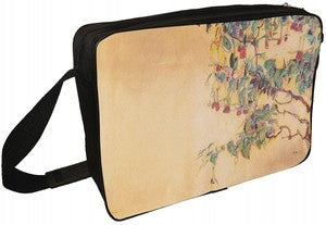 Fuchsia Branches (Sun Tree) Egon Schiele Shoulder Bag
