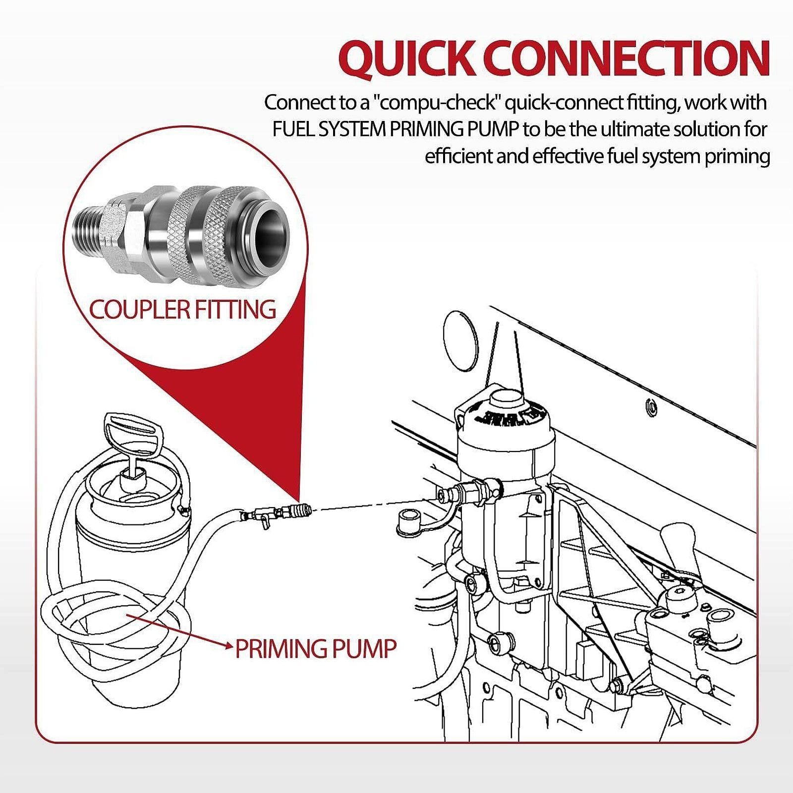 Fuel System Coupler Fitting Professional Reliable Fuel System Repair Kit Brand no brand