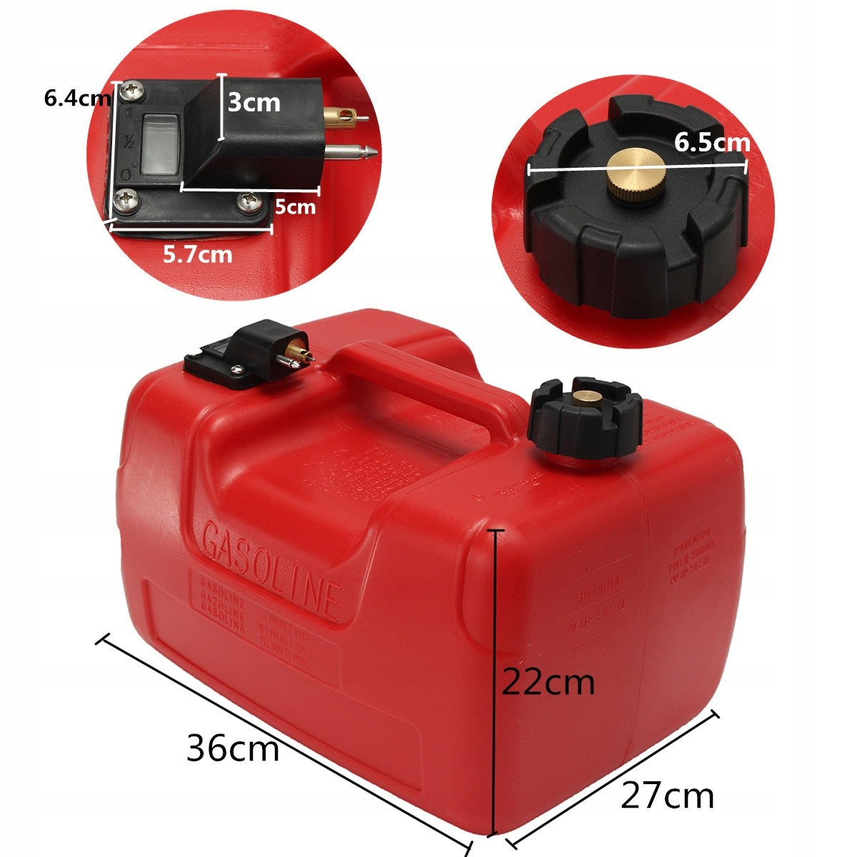 Fuel tank line 12l outboard engine STORM Yamaha Mercury Parsun Brand Storm