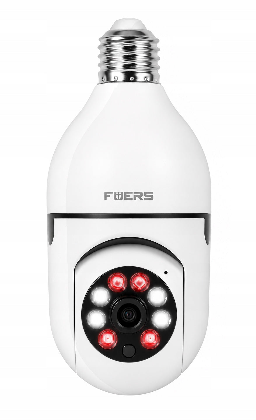 Fuers WiFi IP Camera E27 2MP Full HD PTZ 2.4GHz