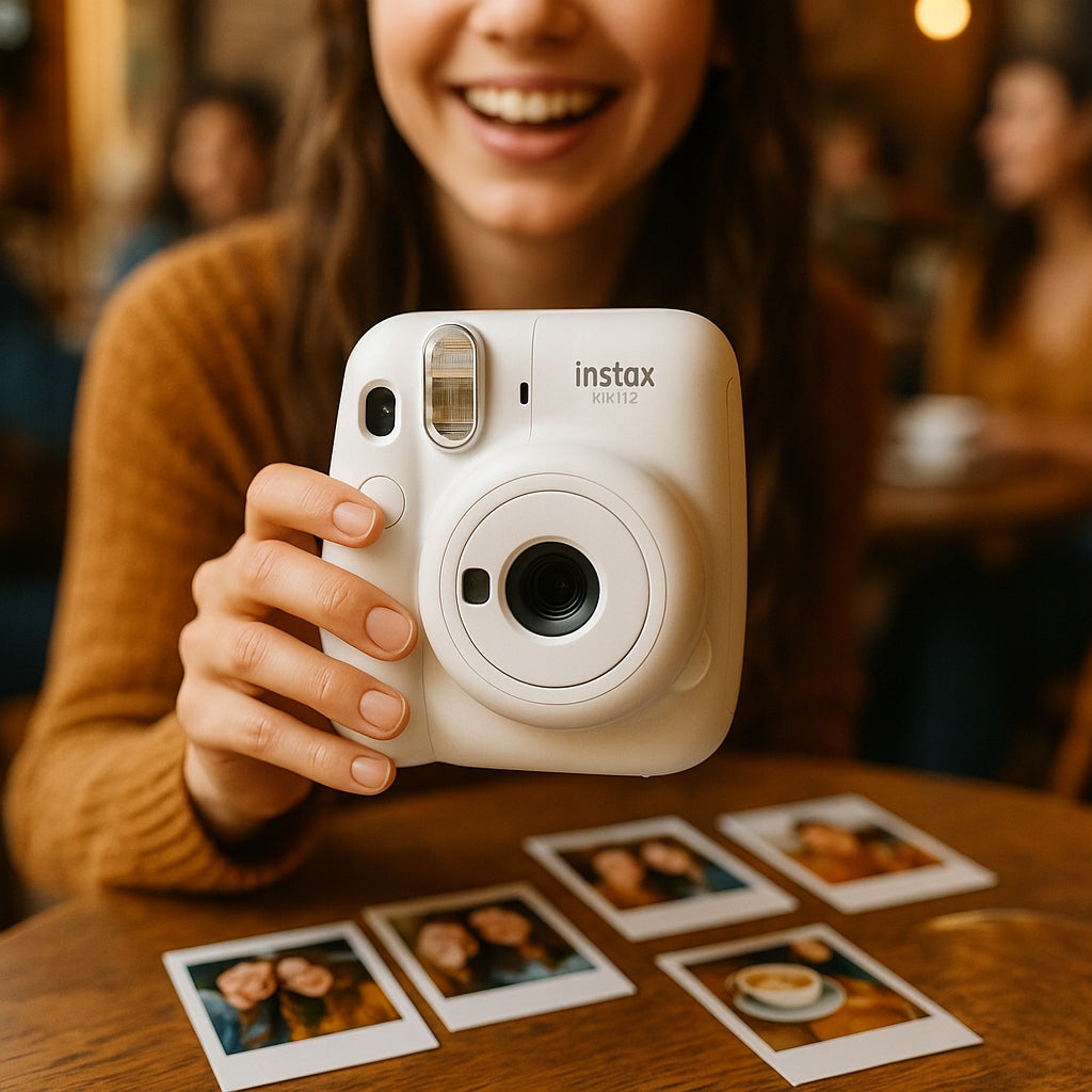 Fujifilm Instax Mini 12 white - instant camera Packaging status original