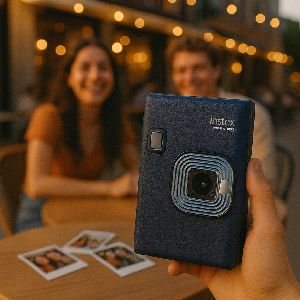 Fujifilm Instax Mini LiPlay Plus - instant camera navy blue Packaging status original