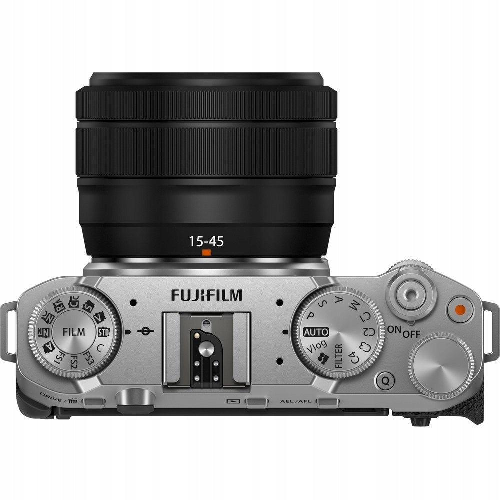 Fujifilm X-M5 + XC 15-45mm OIS PZ silver set Packaging status original