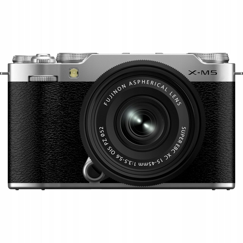 Fujifilm X-M5 + XC 15-45mm OIS PZ silver set