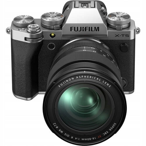 Fujifilm X-T5 + 16-80mm f/4 R OIS WR, silver