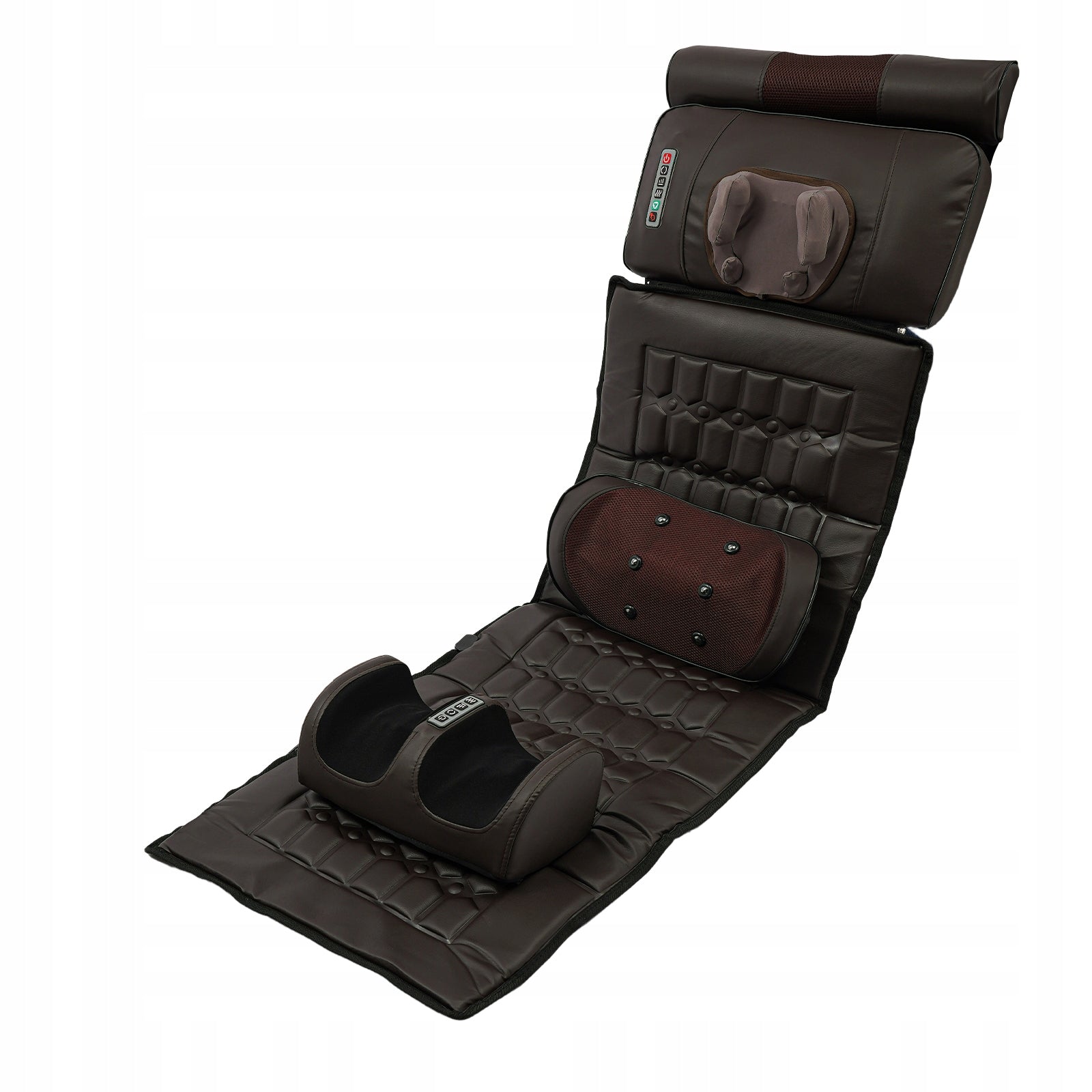 Full-Body Massage Mat Electric Massage Pad + Vibration Heating Adjustable