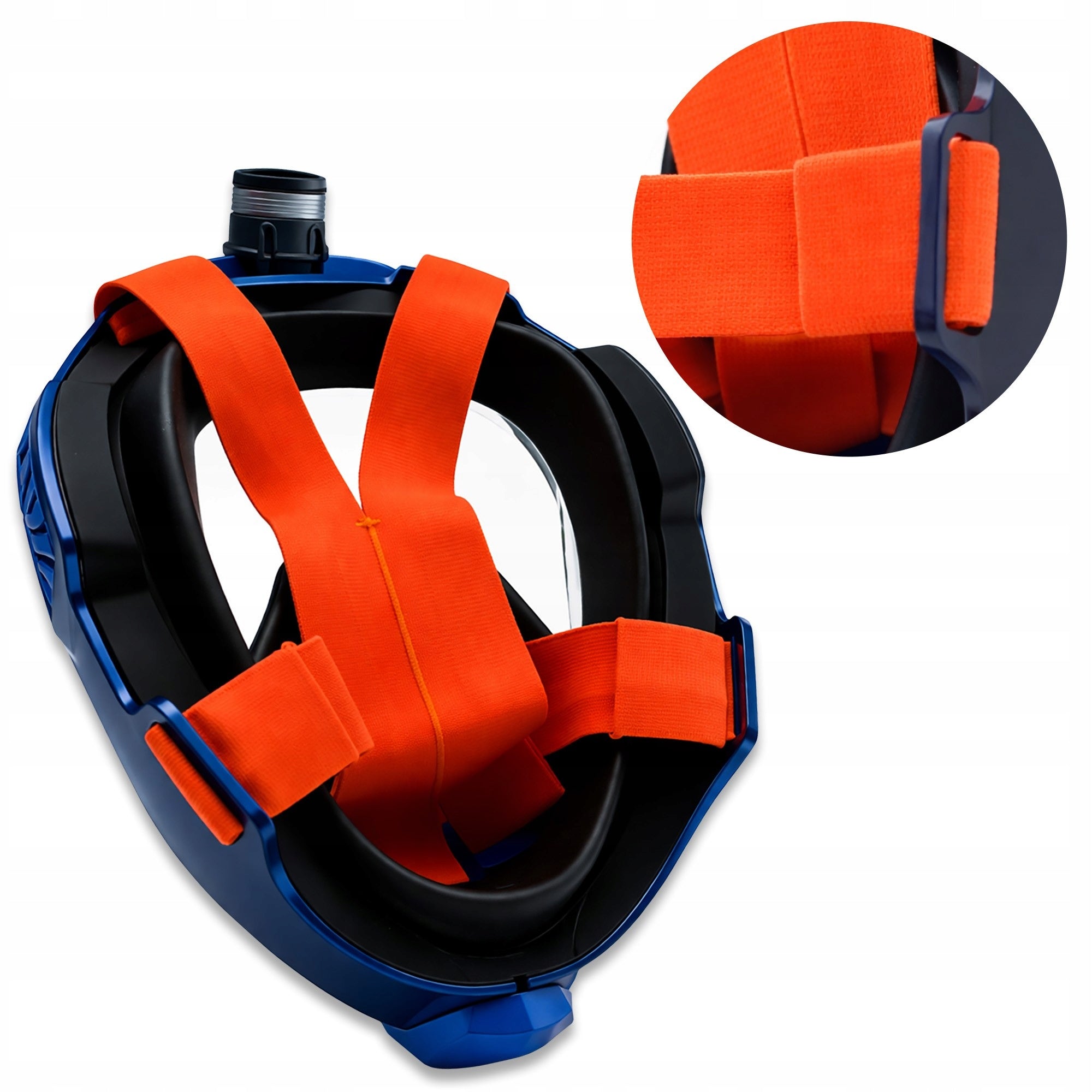 Full Face Diving Mask for Water L/XL Color blue