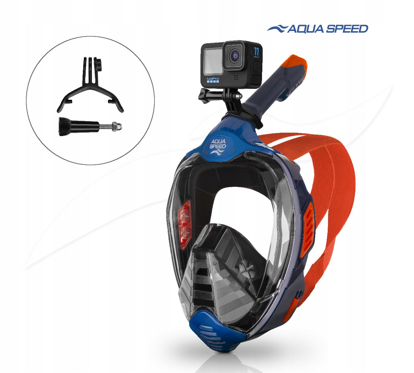 Full Face Snorkeling Diving Mask Full Face S/M Towel Packaging status original