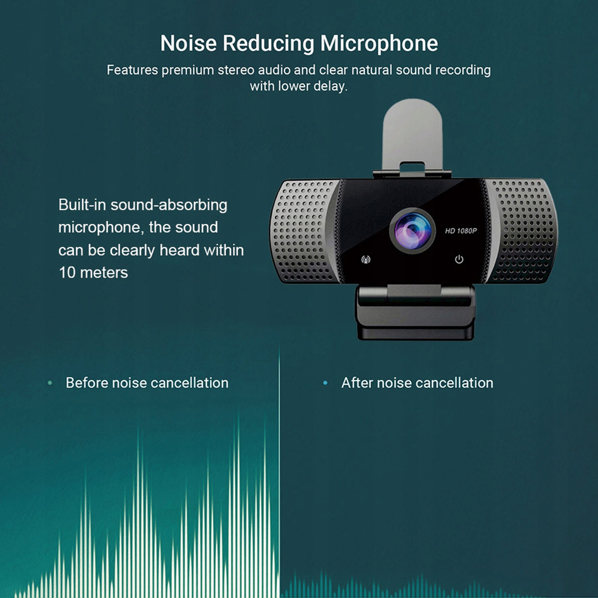 Full HD 1080p wide angle USB2.0 camera without driving with GJ camera