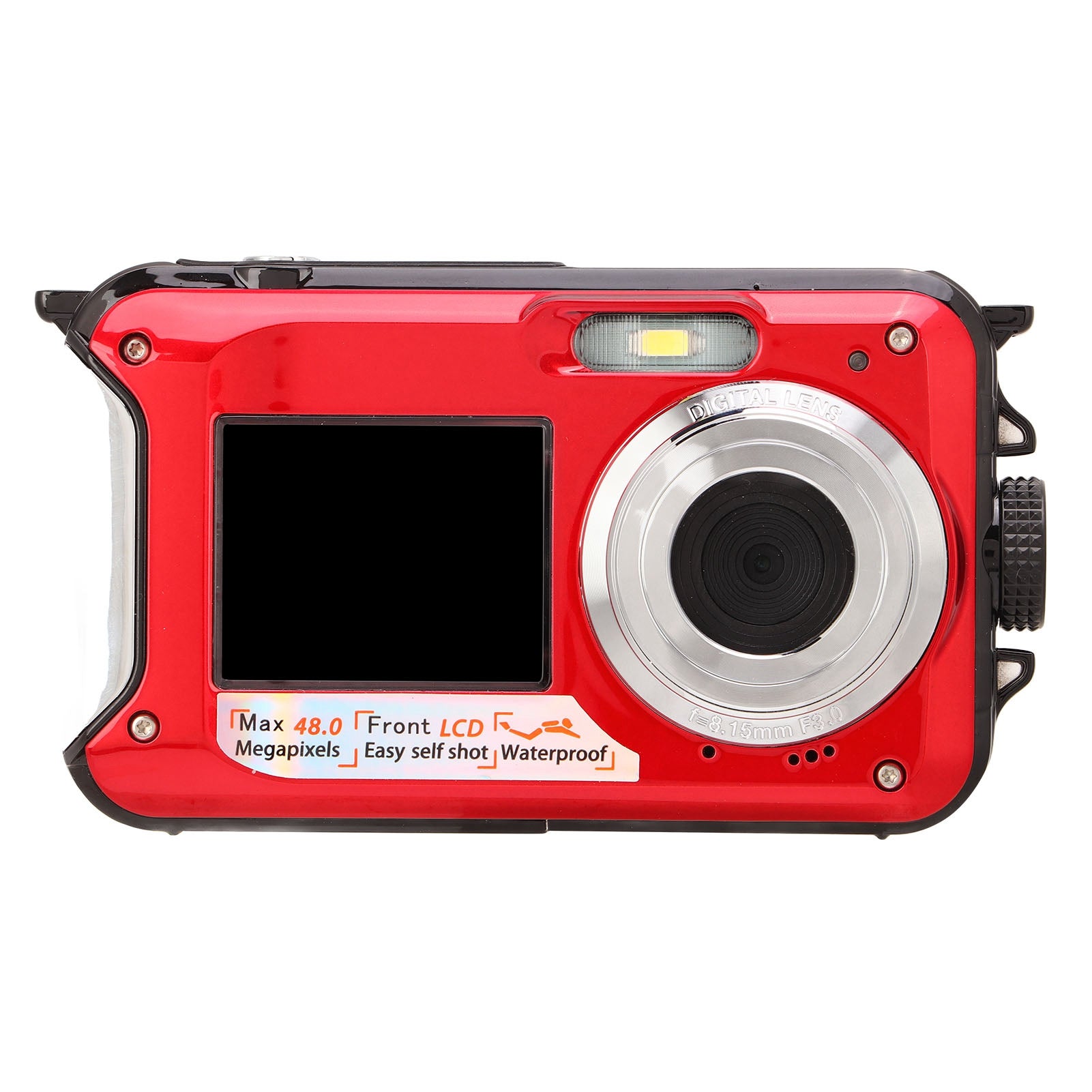 Full HD 2,7K 48MP 10ft Waterproof Underwater Digital Camera 98 Resolution 1 Mpx
