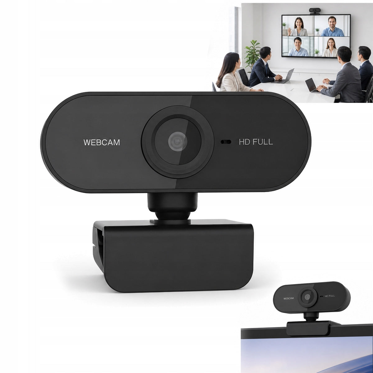 Full HD Webcam with Microphone