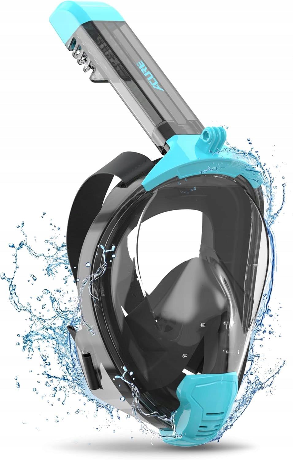 Full face diving mask Acure SN04 black
