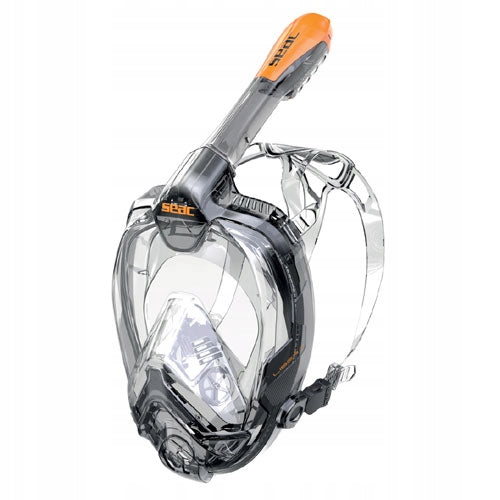 Full face diving mask Seac Libera red
