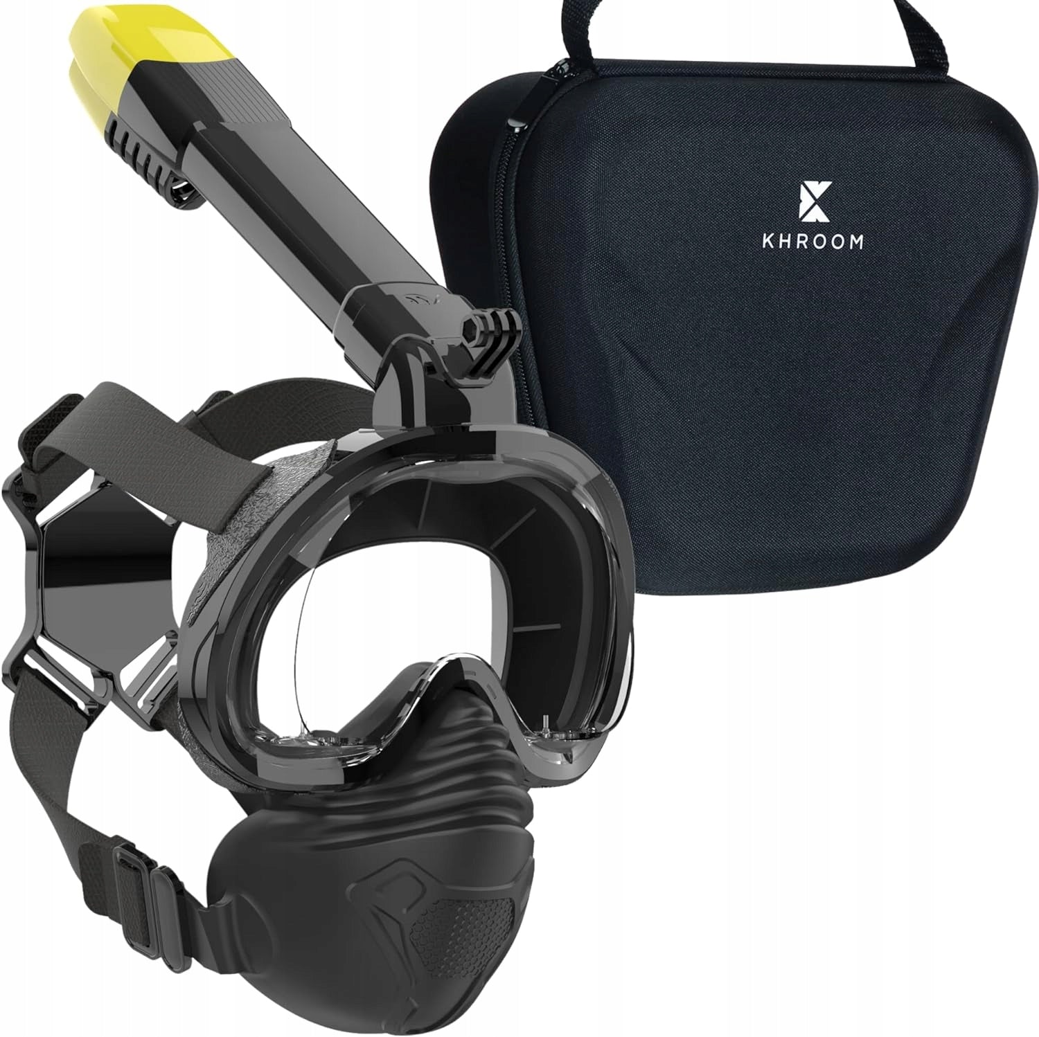 Full face diving mask khroom seaview With black