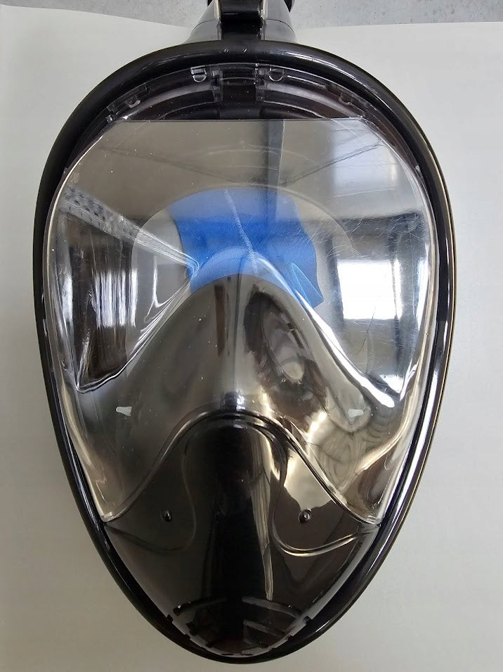 Full face diving mask, with tube G2RISE 1 black Brand no brand