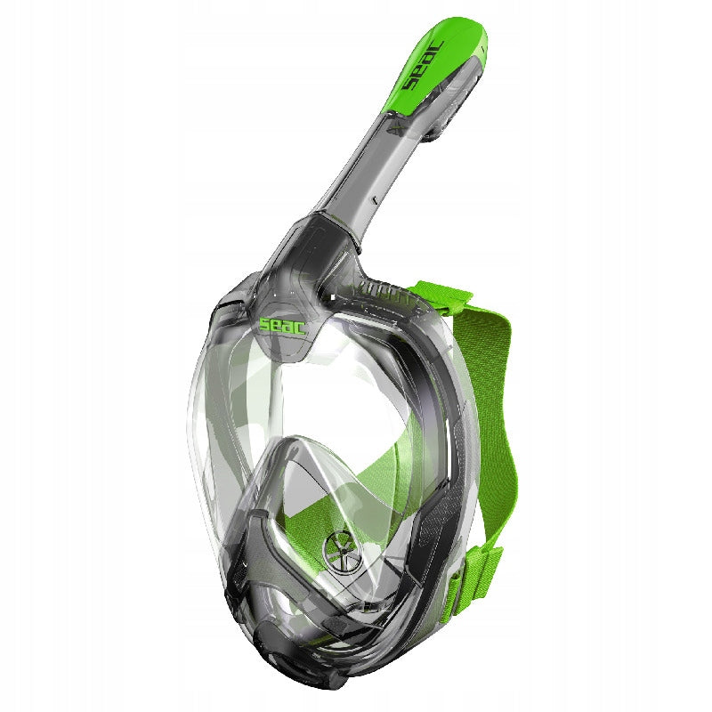 Full face diving mask, with tube Seac MAGICA black Brand Seac