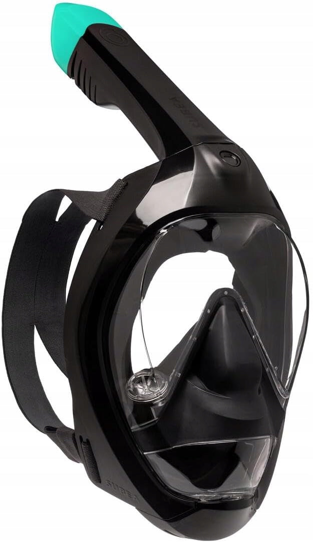 Full face diving mask, with tube Subea Easybreath 900 black