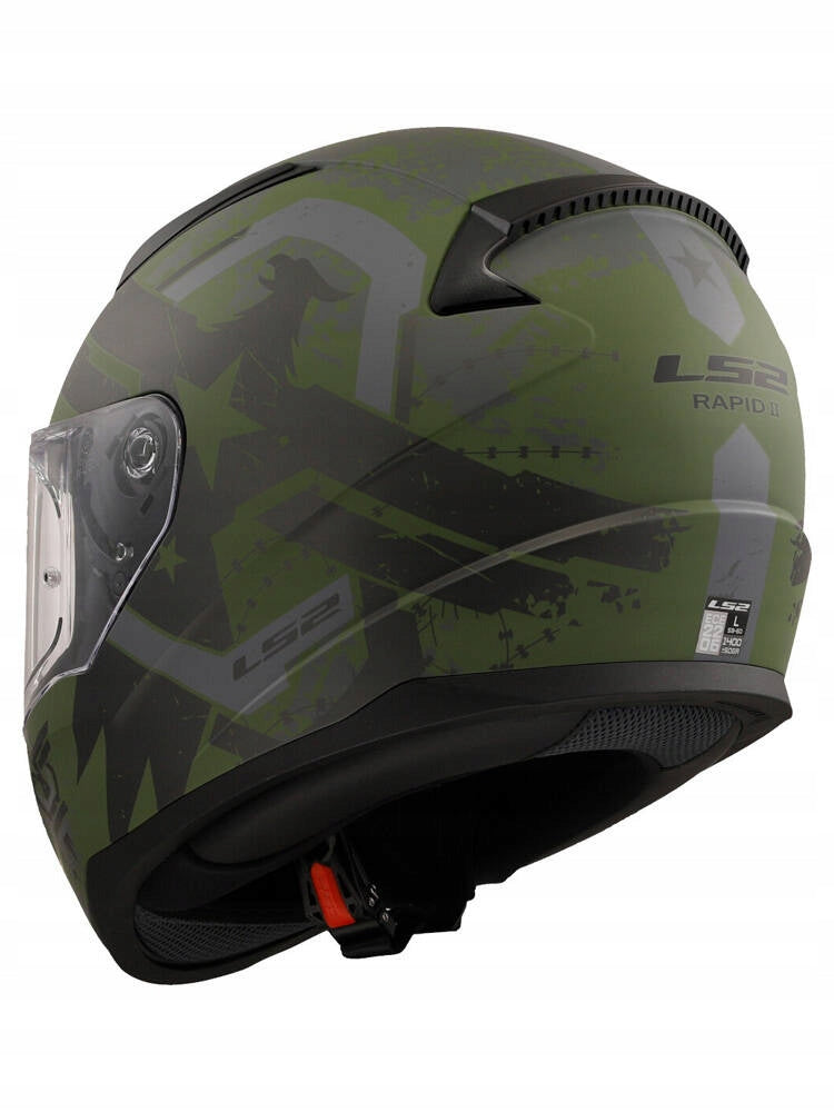 Full face helmet LS2 FF353 RAPID II THUNDER BIRDS M.MI ECE 22.06 homologation Manufacturer LS2