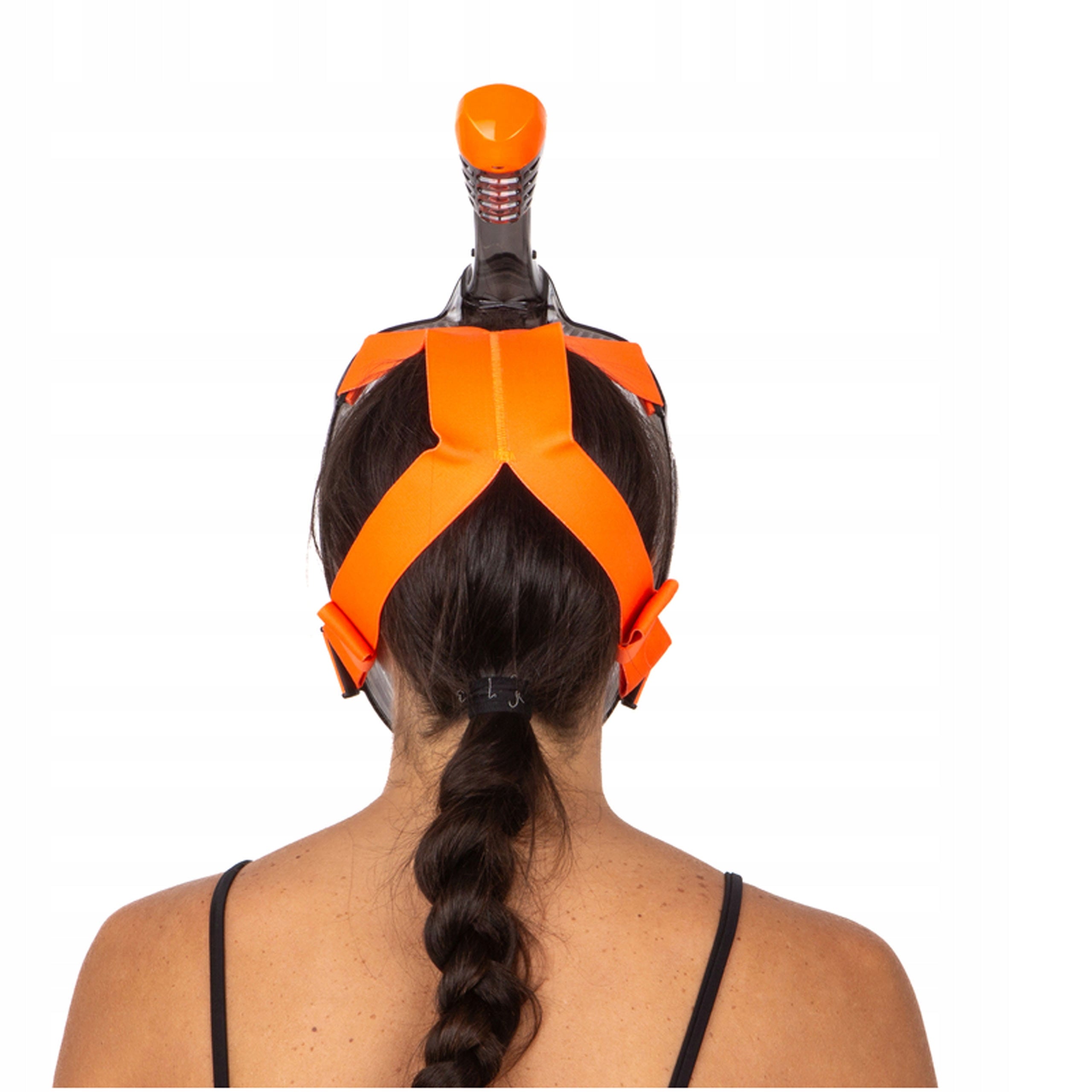 Full face mask Seac Libera S/M black orange DOES NOT EVAPORATE! Model Libera