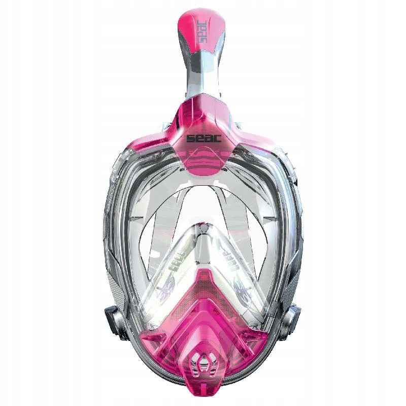 Full face mask Seac Libera S/M - snorkeling, panorama, pink Packaging status original