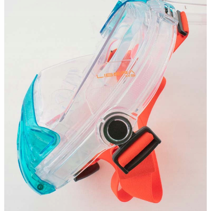 Full face mask Seac Libera XS/S - snorkeling for children 8+ aquamarine Packaging status original