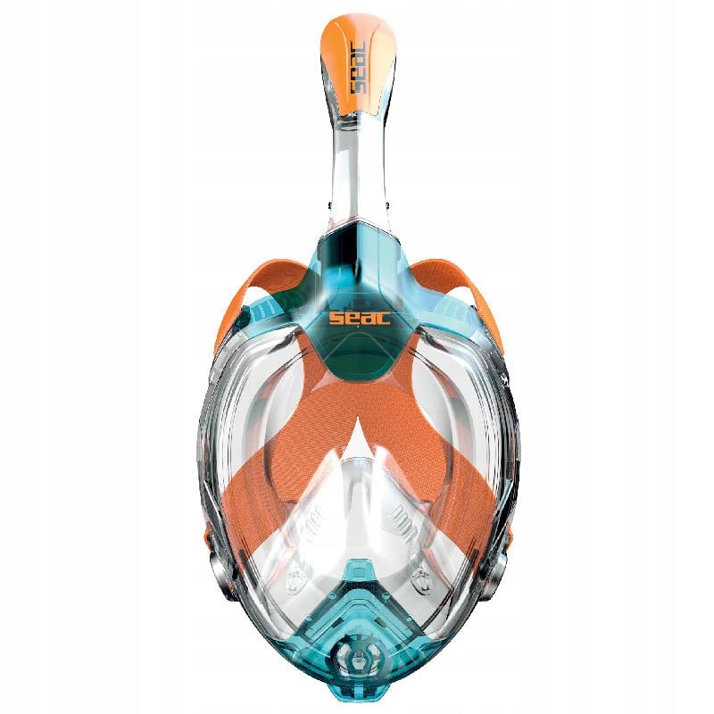 Full face mask Seac Libera XS/S - snorkeling for children 8+ aquamarine