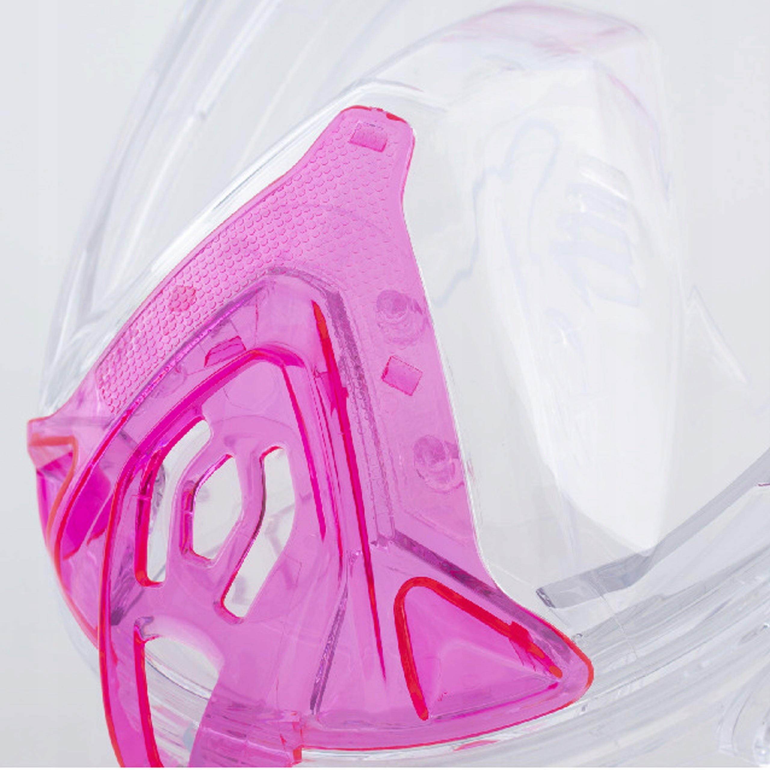 Full face mask Seac Libera XS/S transparent pink DOES NOT EVAPORATE! Brand Seac