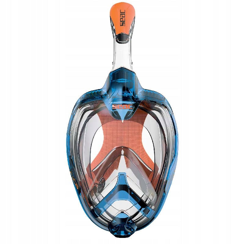 Full face mask Seac Magica L/XL - snorkeling, panorama blue/pump. Packaging status original