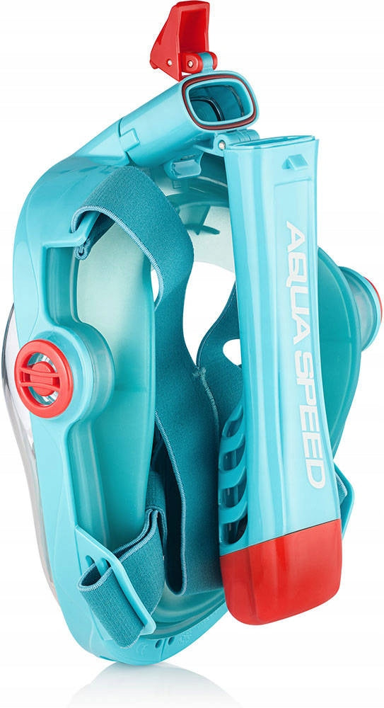 Full face mask for snorkeling Aqua Speed Spectra 2.0 KID 02 S Color blue