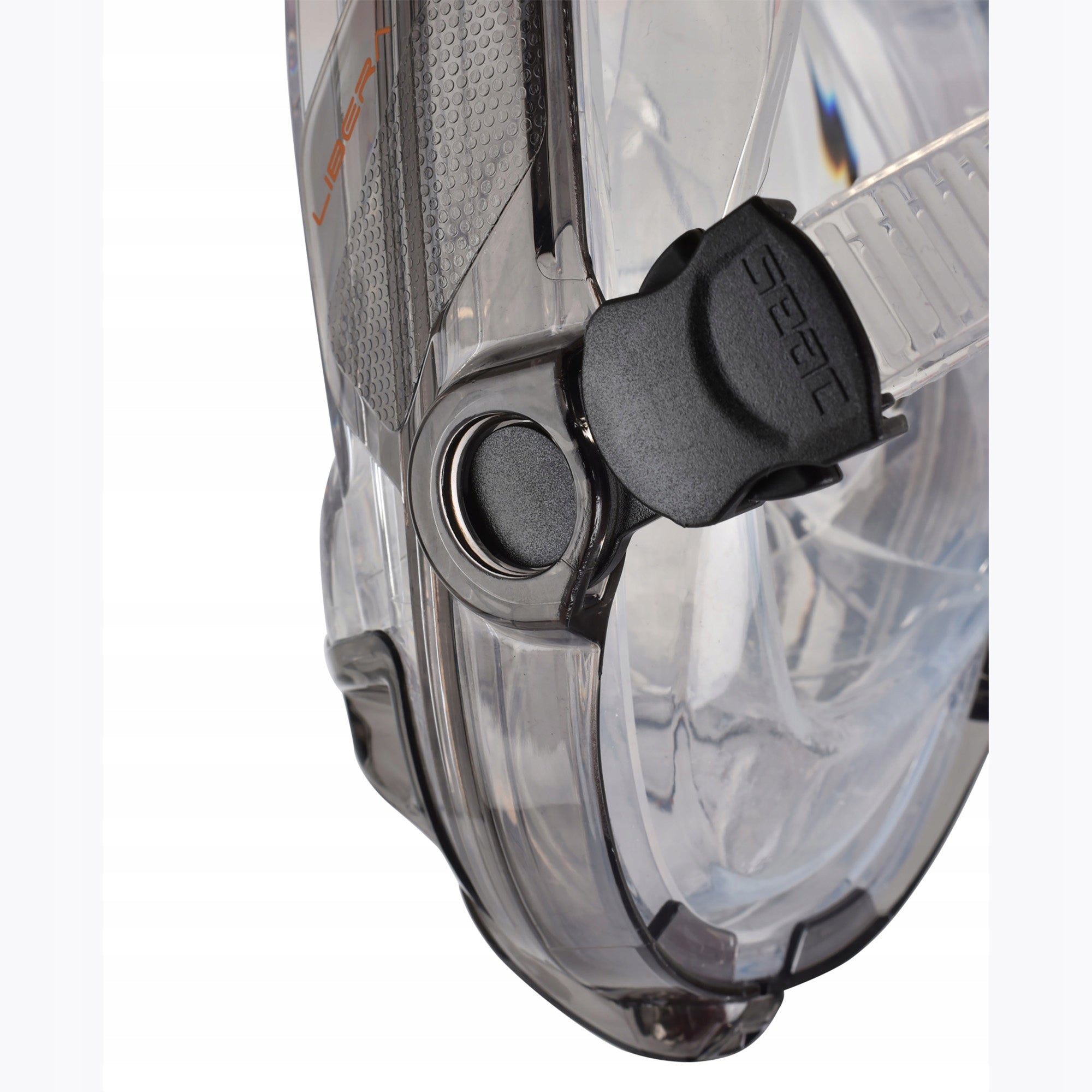 Full face mask for snorkeling SEAC Libera black/orange XS-S Brand Seac