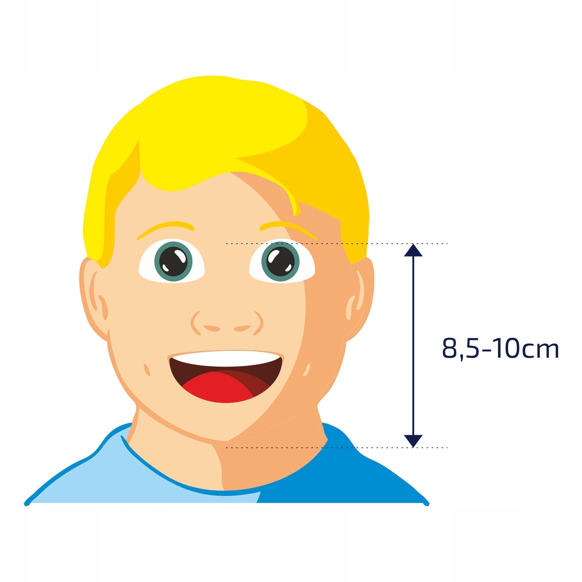 Full face mask for snorkeling with TUBE DOES NOT EVAPORATE Model FM