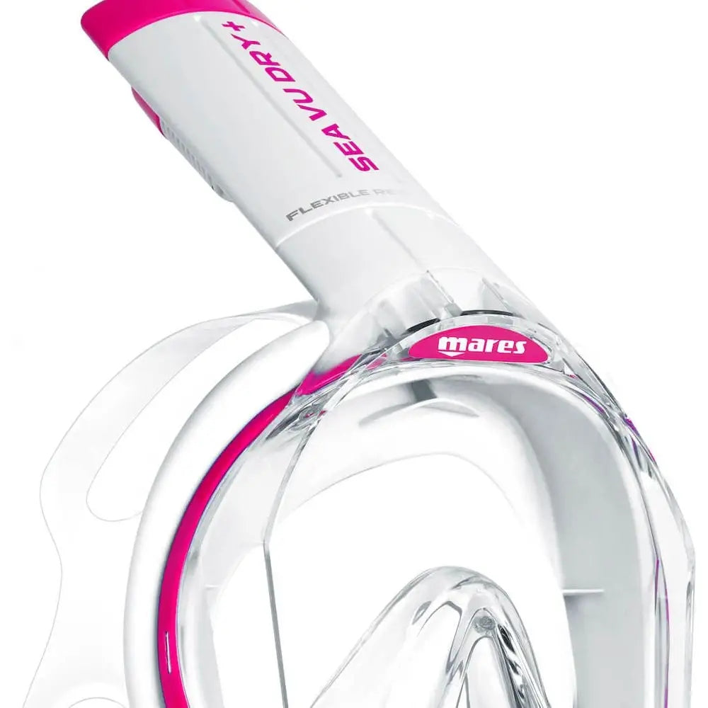 Full face snorkelling mask Mares Sea Vu Dry+ pink size S/M Packaging status original