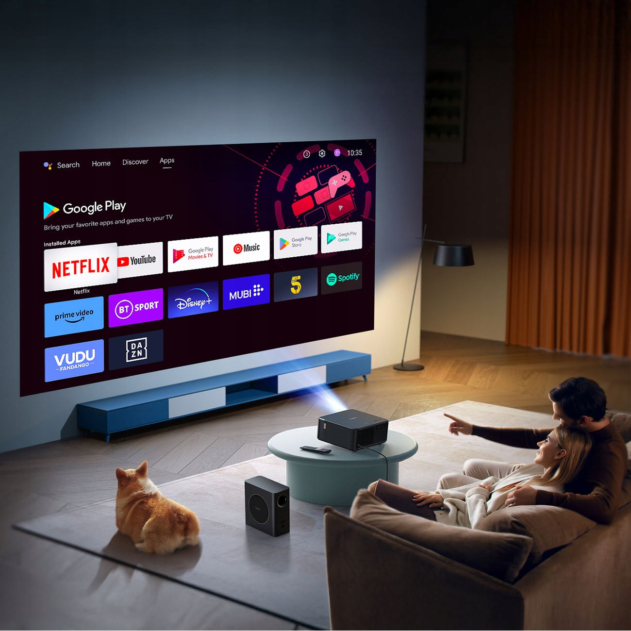 FullHD 4902112316542 multimedia projector Brand Yaber