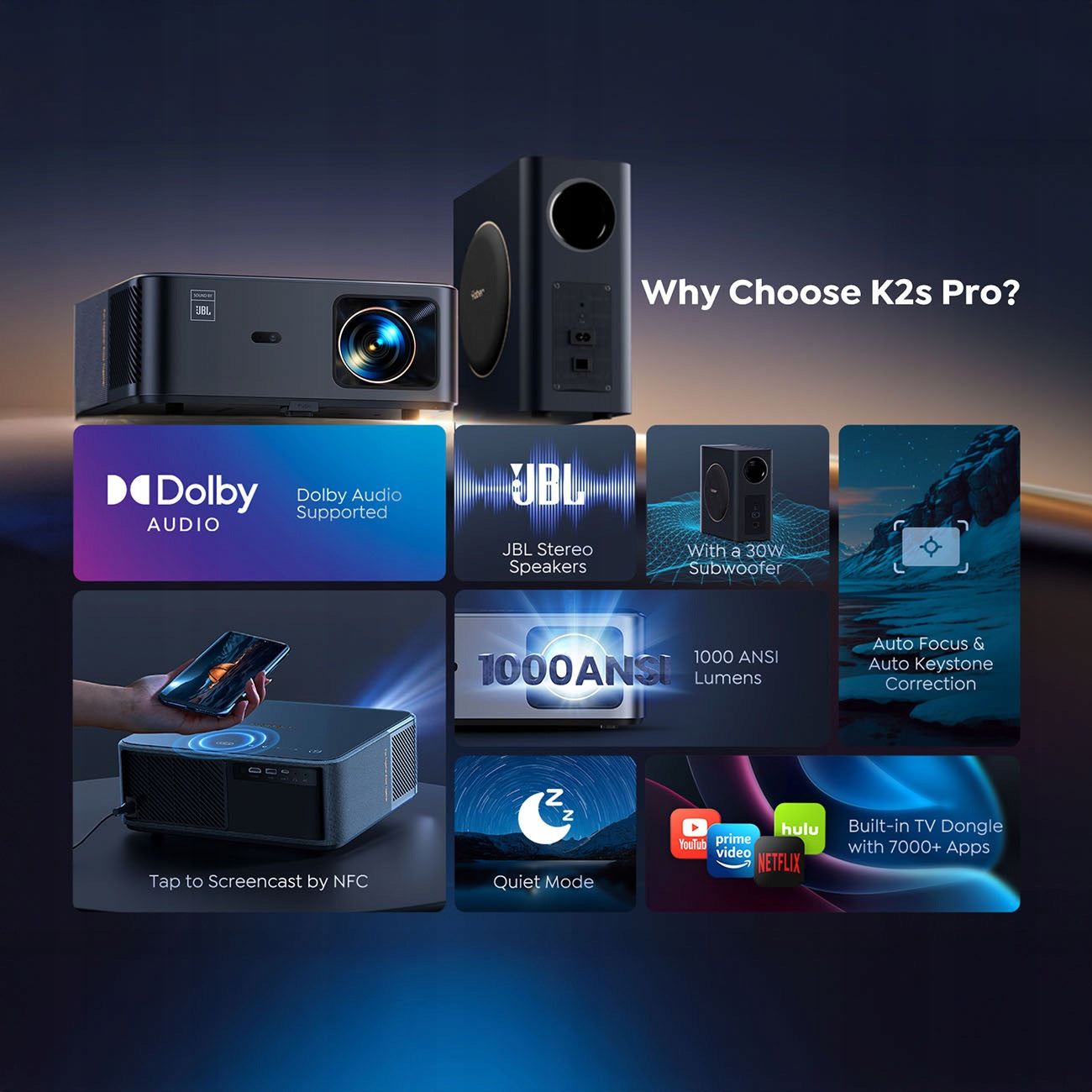 FullHD 4902112316542 multimedia projector