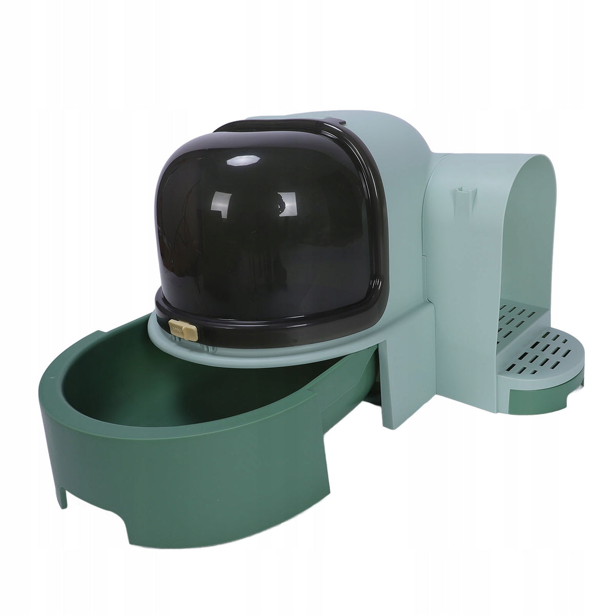 Fully enclosed angular litter box with drawer and walkway control N2 Manufacturer code AG250826008180
