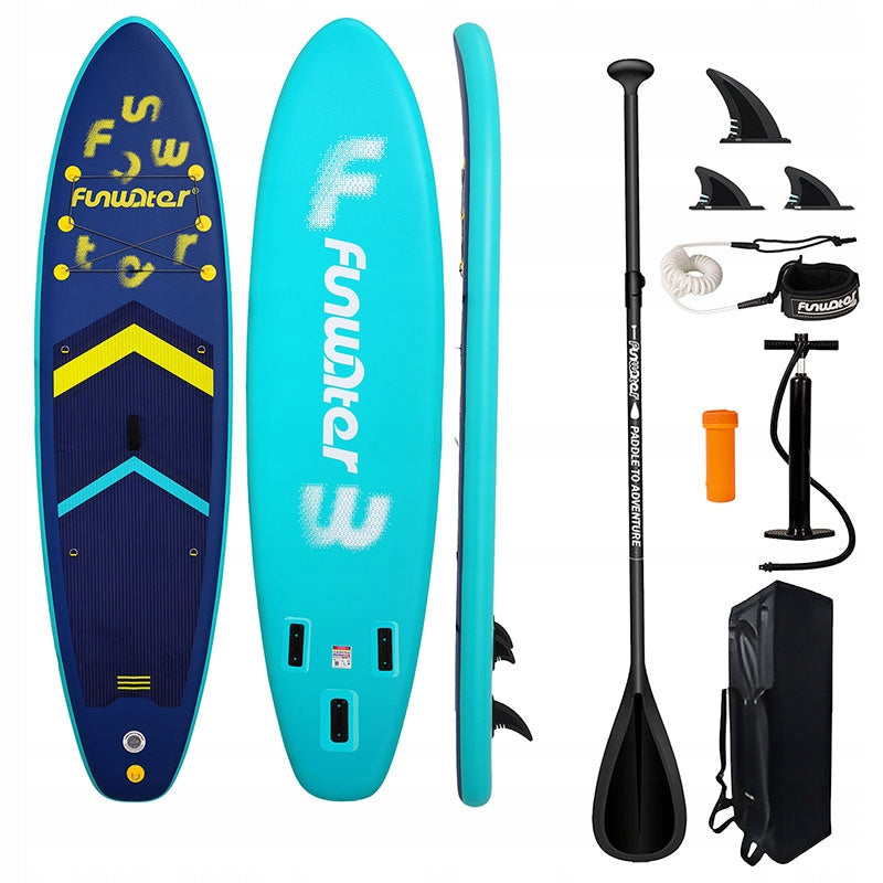 FunWater SUPFW71A Deska SUP Pompowana Paddleboard Zestaw Pompka Torba 3,5m