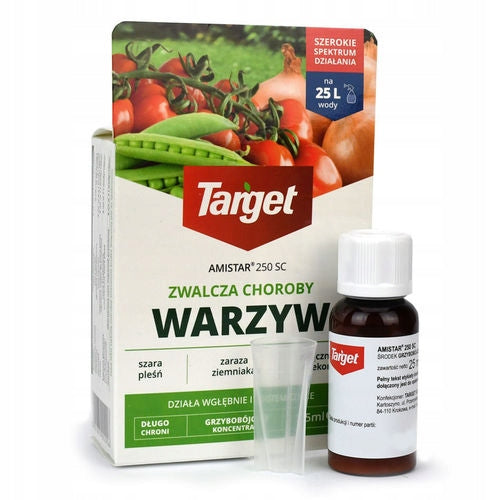 Fungicidal preparation Target Amistar 250SC 25 ml fights powdery mildew and mold