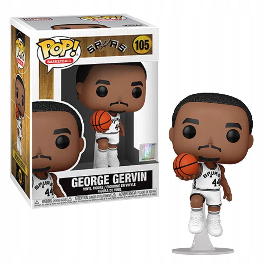 Figūrėlė NBA legendos George'as Gervinas ''Spurs'' namuose