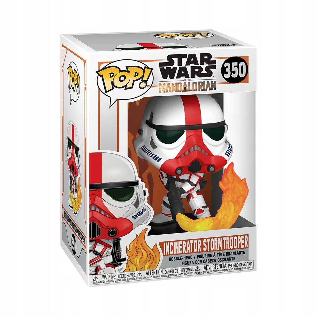 Funko POP! Star Wars The Mandalorian Incinerator Stormtrooper 