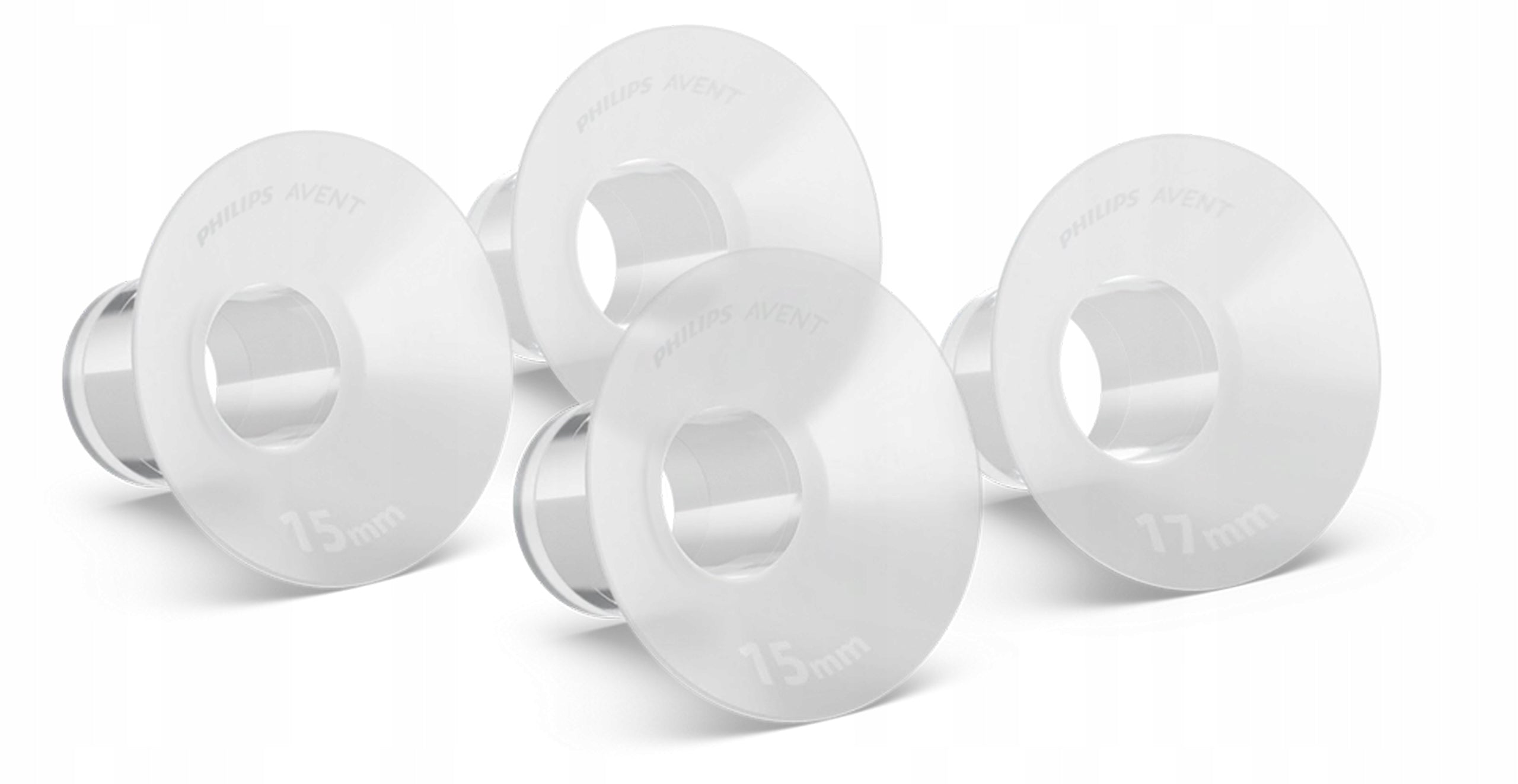 Funnel reducers for breast pump Insert 15mm 17mm Philips Avent SCF554/11