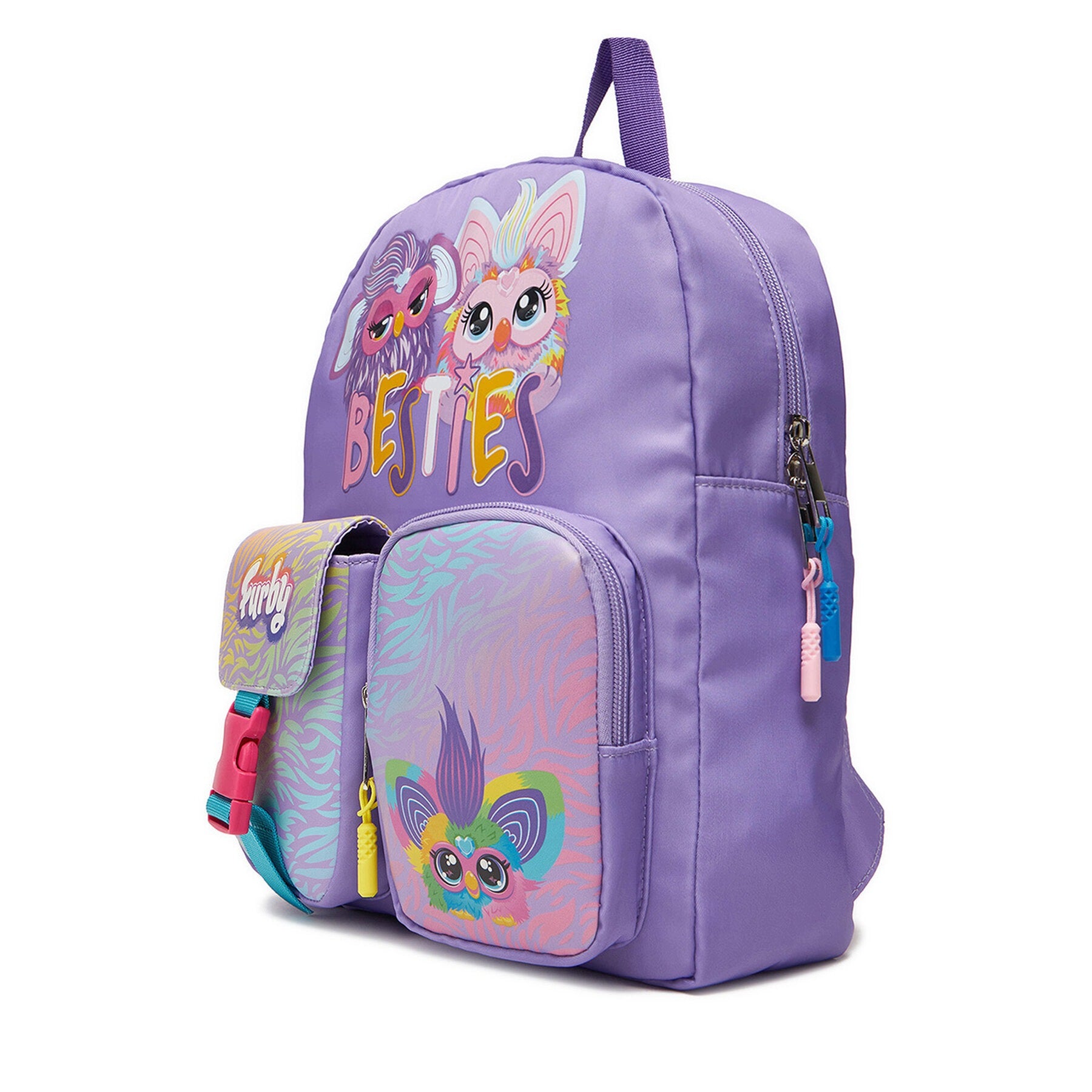 Furby School Backpack for School Girl Purple 5907964261445 Brand no brand