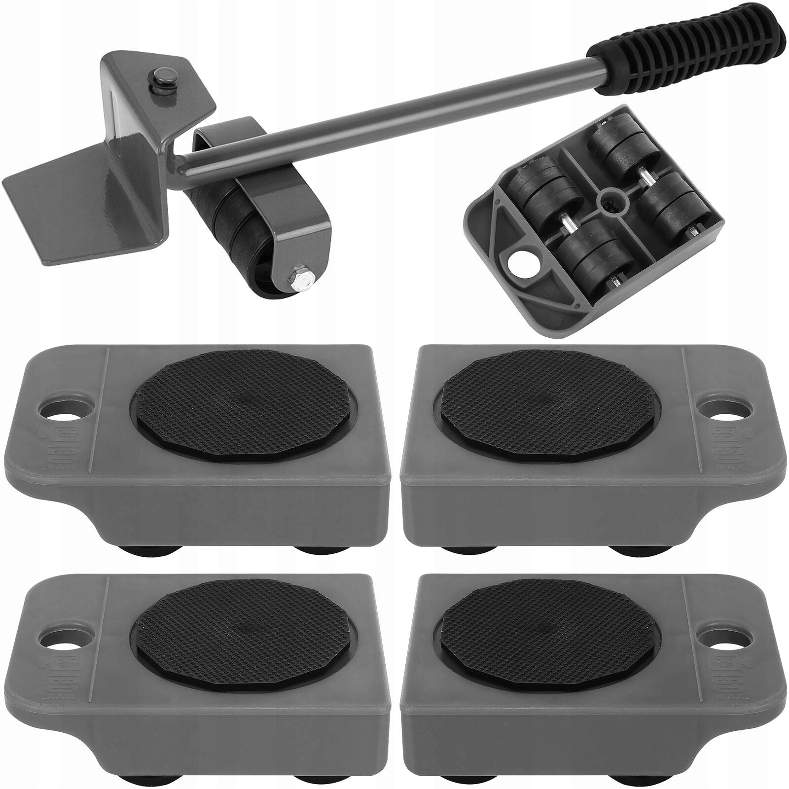 Furniture Transport Kit Sliding Rollers Set of Wheels 150kg Lift Brand no brand