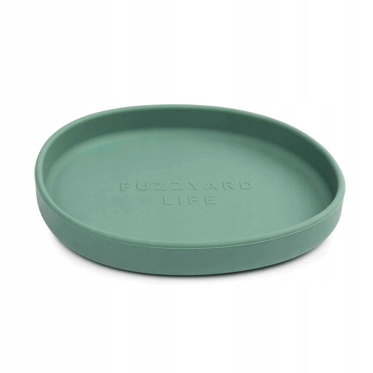 FuzzYard Life Silicone Plate for Cat – Myrtle Green