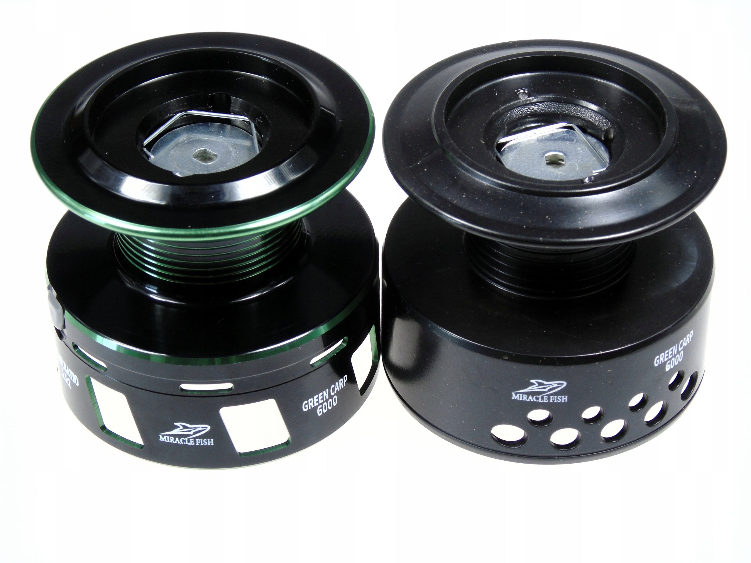 G-CARP 6000 Reel WITH FREE GEAR 2X SPOOL BRAIDED FISHING LINE Fishing method float and ground