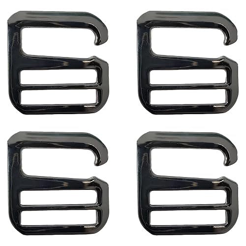 G FLAT BUCKLES FOR LUGGAGE BELT BACKPACK STRAP 4 PCS FOR HOME Brand no brand