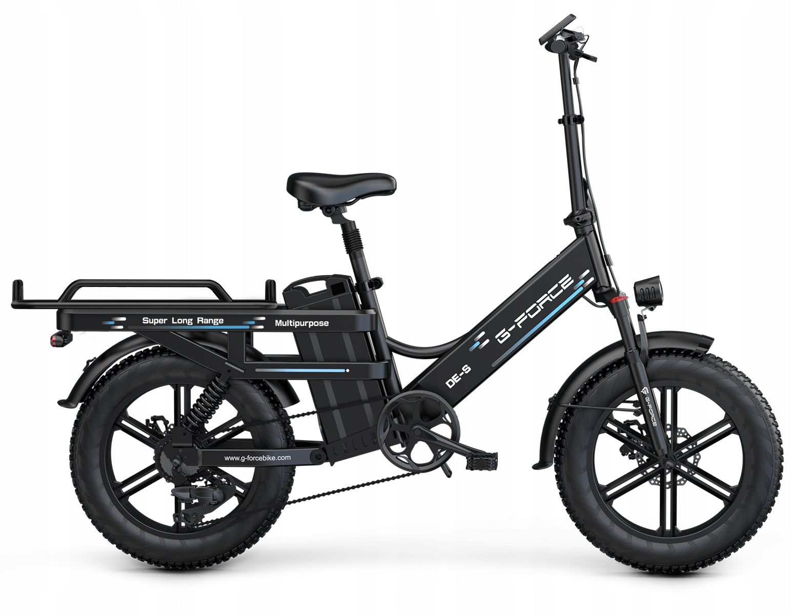 G-FORCE DE-S Electric vehicle 1000W 45km/h 45Ah 200km Hydraulic Brakes PL Packaging status original
