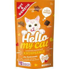 G&G Hello My Cat KnusperMix 3x Poultry cat 150g from Germany