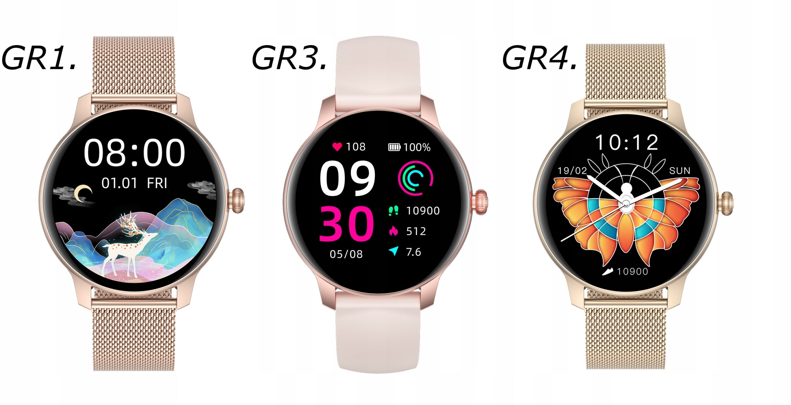 G. ROSSI MAX FUNCTION'S SMARTWATCH Brand G. Rossi